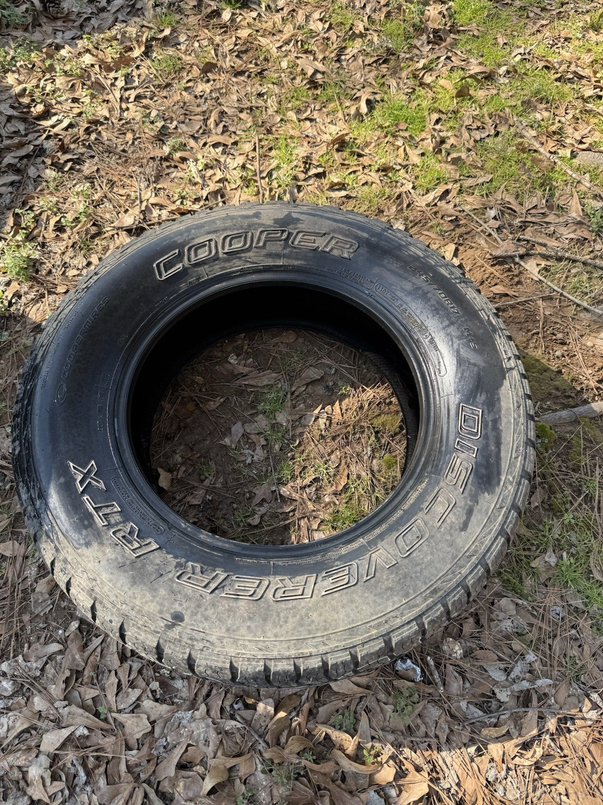 245/70R17 - Cooper Discoverer Road Trail AT - Used
